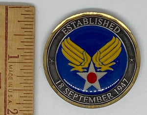 U.S. Air Force Hap Arnold Logo C-17 Challenge Coin
