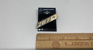 Boeing 787 Aircraft Aviation Theme Lapel Pin - Vintage - RARE