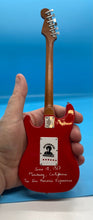 Load image into Gallery viewer, Miniature Replica Jimi Hendrix Mini Fender™ Strat™ Monterey Guitar and Marshall Amp Stack
