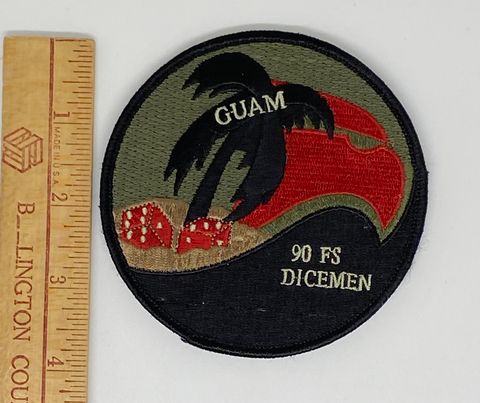 90th FS Fighter Squadron Dicemen Guam Deployment